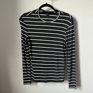 Skater American Apparel Striped Long sleeve tee